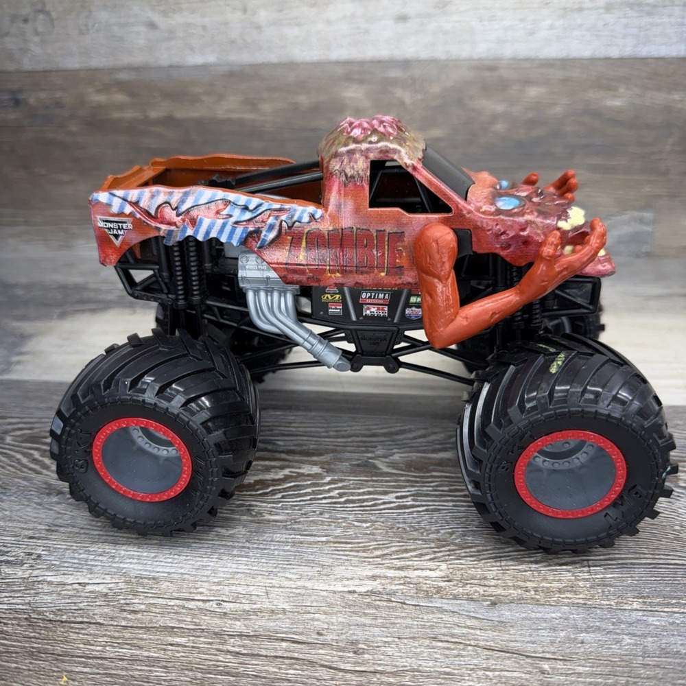 Monster Jam Zombie Diecast BKT Tires Monster Truck 1/24 Scale - Picture 4 of 13